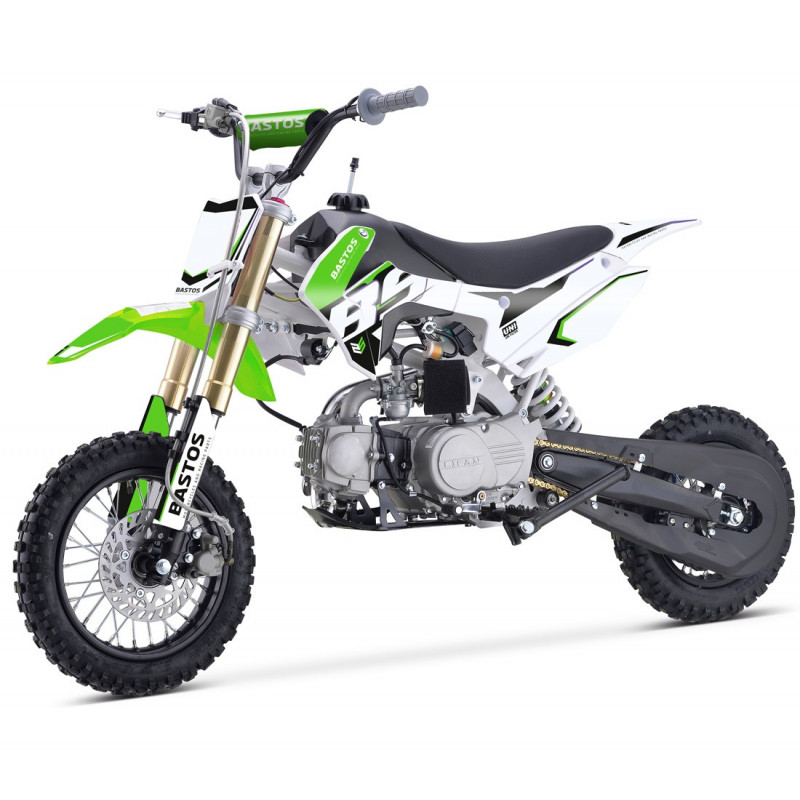 Pit Bike 90cc BASTOS BS VERT - édition 2024