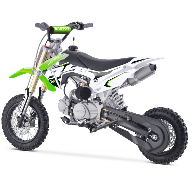 Pit Bike 90cc BASTOS BS VERT - édition 2024