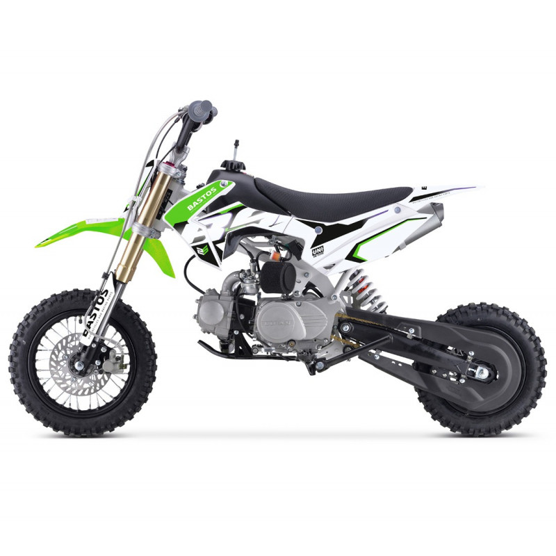 Pit Bike 90cc BASTOS BS VERT - édition 2024