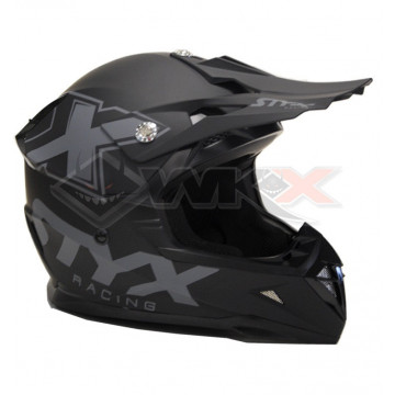 Casque enfant  STYX RACING NOIR taille YS