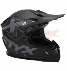 Piece Casque enfant STYX RACING NOIR taille YS de Pit Bike et Dirt Bike