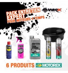 Piece Pack entretien EXPERT moteurs 4 temps MOTOREX de Pit Bike et Dirt Bike