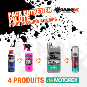 Pack entretien PILOTE moteurs 4 temps MOTOREX