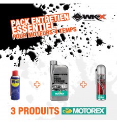 Piece Pack entretien ESSENTIEL moteurs 4 temps MOTOREX de Pit Bike et Dirt Bike