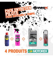 Pack entretien PILOTE moteurs 2 temps MOTOREX