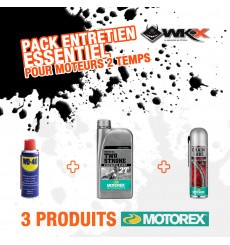 Piece Pack entretien ESSENTIEL moteurs 2 temps MOTOREX de Pit Bike et Dirt Bike