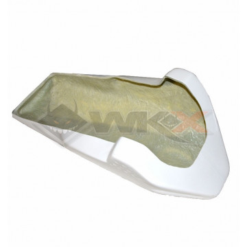 Sabot moteur récupérateur d'huile supermotard BLANC