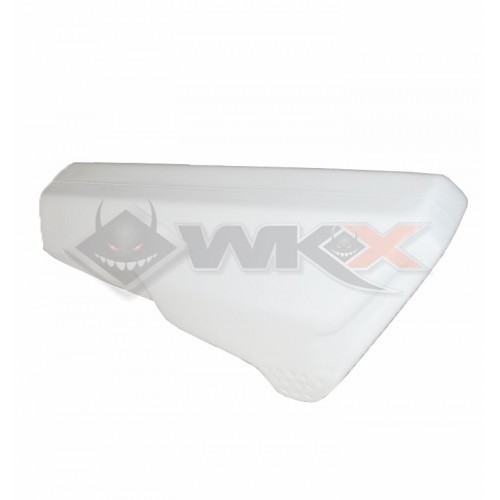 Sabot moteur récupérateur d'huile supermotard BLANC