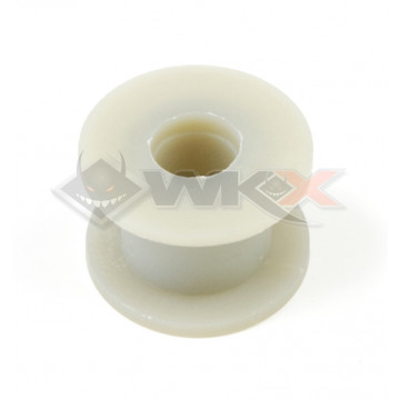 Roulette de chaine pour tendeur avec support