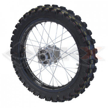 Roue arrière complète 18' axe 15mm