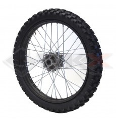 Piece Roue avant complète 19' axe 15mm de Pit Bike et Dirt Bike