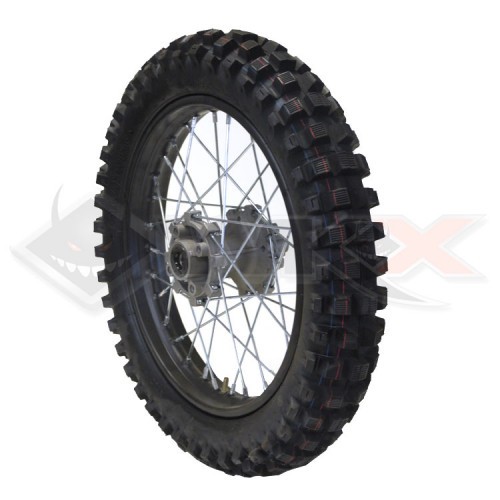 Roue arrière complète 16' axe 15mm