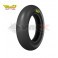 Piece Pneu Slick Race Supermotard PMT 120/80-12 de Pit Bike et Dirt Bike