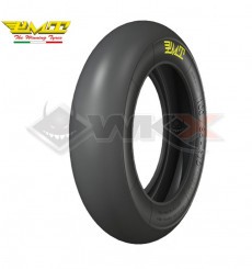 Piece Pneu Slick Supermotard Super Tendre PMT 100/85x10 de Pit Bike et Dirt Bike