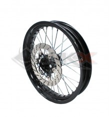 Jante avant en alu YCF supermotard 2.5X17 avec disque flottant 240