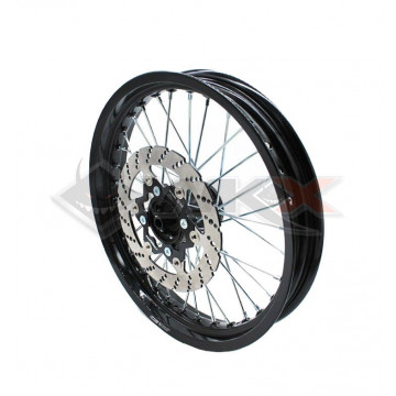 Jante avant en alu YCF supermotard 2.5X17 avec disque flottant 240