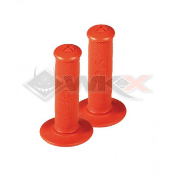 Paire de poignées en caoutchouc YCF ORANGE