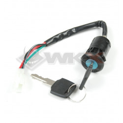 Contacteur clé fiche femelle 4 broches