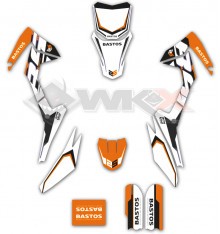 Kit décoration mini CRF 110 ORANGE 2023