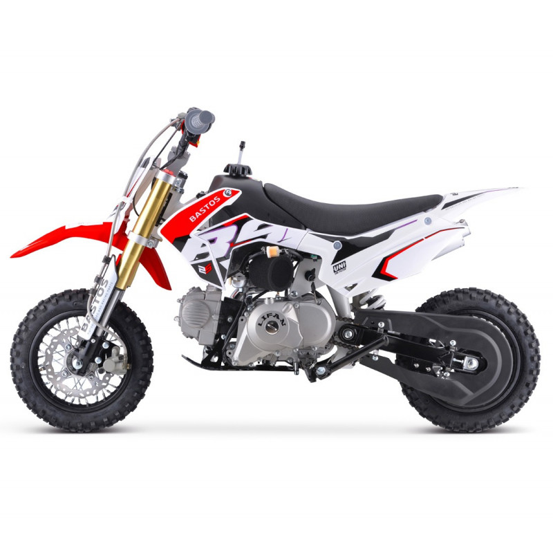 Pit Bike 90cc ROUGE BASTOS BS 90 MINI - édition 2024