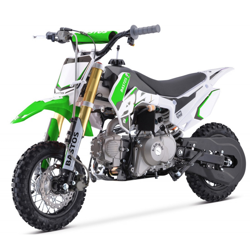 Pit Bike 90cc VERTE BASTOS BS 90 MINI - édition 2024
