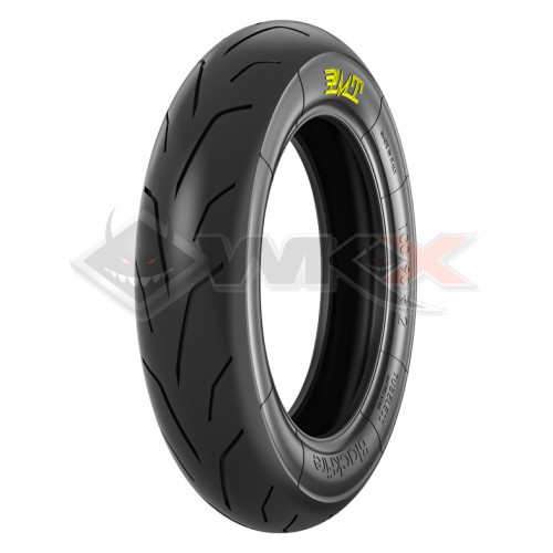 Piece Pneu semi-slick PMT 100/90-12 gomme tendre de Pit Bike et Dirt Bike