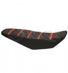 Piece Selle RSR/MXR NOIR-ROUGE de Pit Bike et Dirt Bike