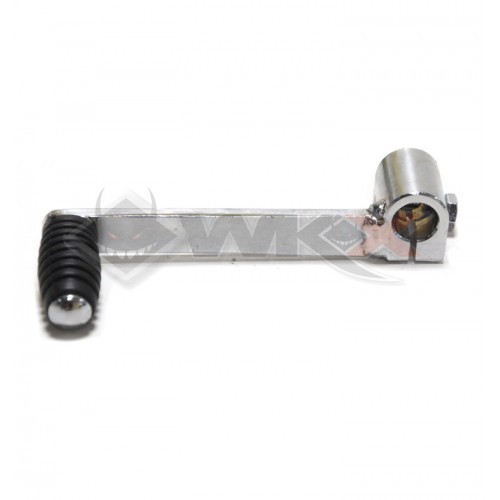 Piece Sélecteur de vitesse court droit acier CHROME de Pit Bike et Dirt Bike