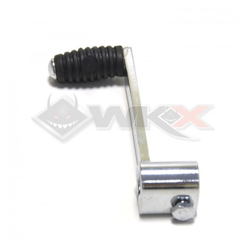 Sélecteur de vitesse court droit acier CHROME