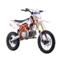 Pit bike 125cm3 GUNSHOT ONE - 17/14 - BLANC-ORANGE - édition 2024