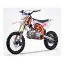 Pit bike 125cm3 GUNSHOT ONE - 17/14 - BLANC-ORANGE - édition 2024