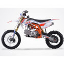 Pit bike 125cm3 GUNSHOT ONE - 17/14 - BLANC-ORANGE - édition 2024