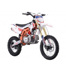 Piece Dirt Bike 140 GUNSHOT ONE - 17/14 - ORANGE-BLANC - édition 2024 de Pit Bike et Dirt Bike