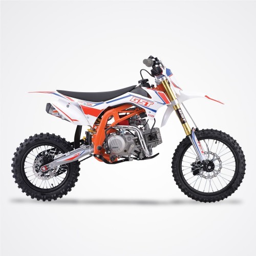 Pit Bike 190 cm3 ORANGE-BLANC GUNSHOT ONE  - 17/14 - édition 2024
