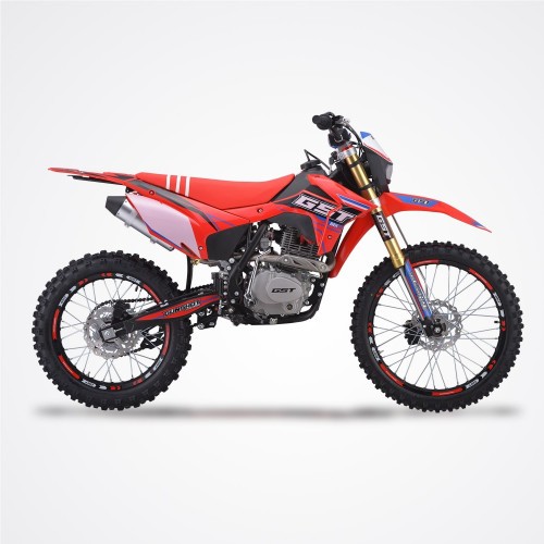 Moto-cross 250 MX-2 GUNSHOT ROUGE - édition 2021