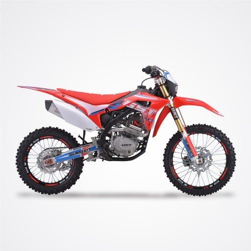 Moto-cross GUNSHOT 250 MX-3 ROUGE   - édition 2024