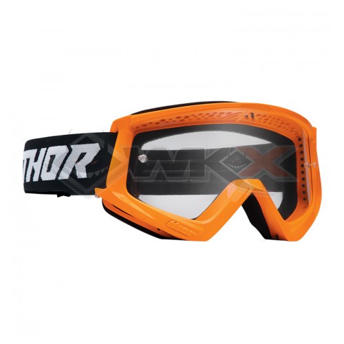 Piece Masque THOR COMBAT RACER ORANGE de Pit Bike et Dirt Bike