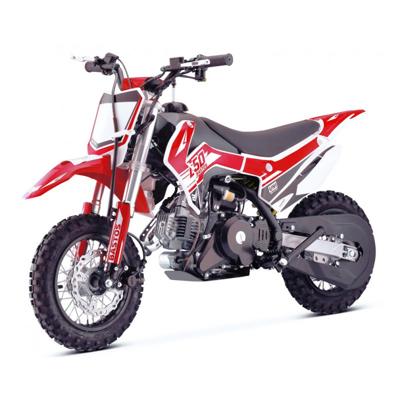 Pit Bike 50cc BASTOS L50 ROUGE - édition 2024