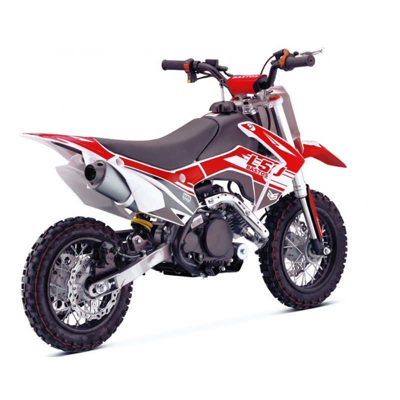 Pit Bike 50cc BASTOS L50 ROUGE - édition 2024
