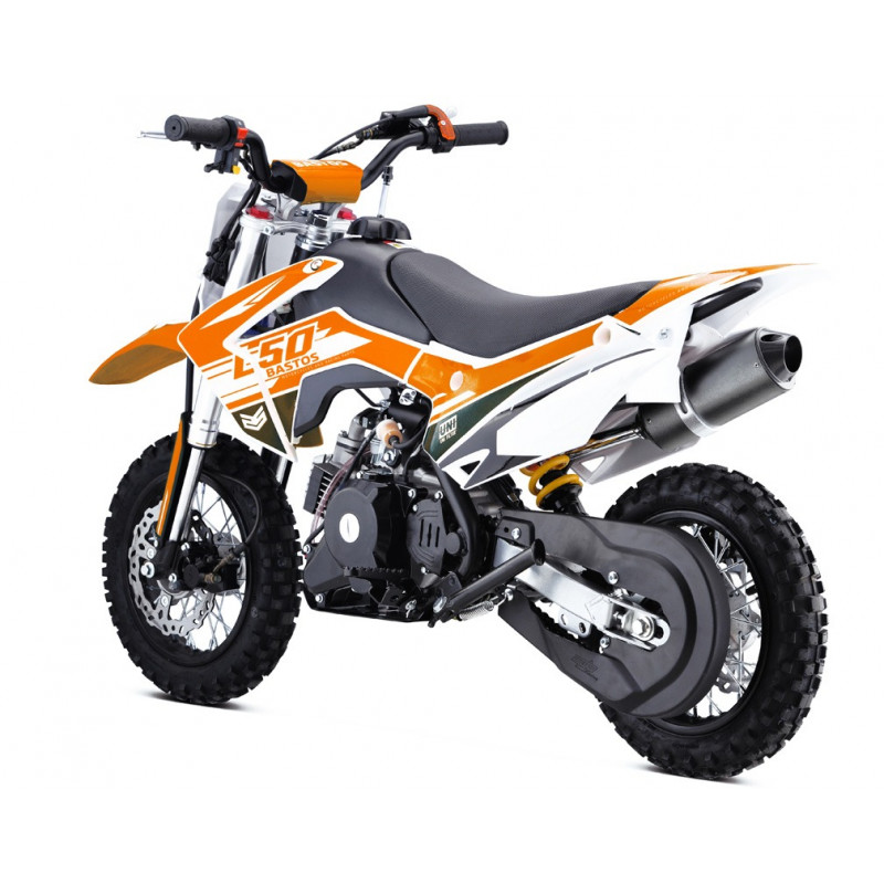 Pit Bike 50cc BASTOS L50 ORANGE - édition 2024