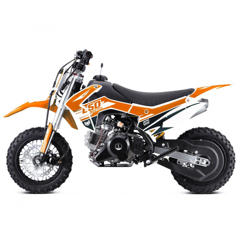Pit Bike 50cc BASTOS L50 ORANGE - édition 2024