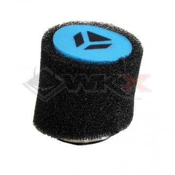 Filtre à air 45 mm YCF Bi-matière NOIR / BLEU