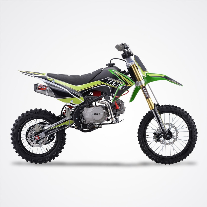 Pit Bike GUNSHOT 125 FX - 17/14 - BLANC - édition 2021