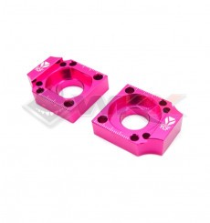 Piece Tendeur chaine YCF FACTORY ROSE 15mm de Pit Bike et Dirt Bike