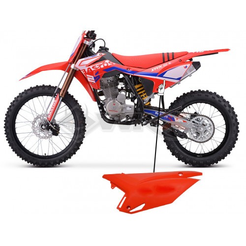 Plaque numéro arrière gauche RSR