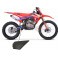 Piece Enjoliveur plastique droit de MXR-RSR de Pit Bike et Dirt Bike