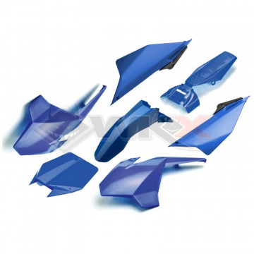 Kit plastique YCF PILOT-SP BLEU