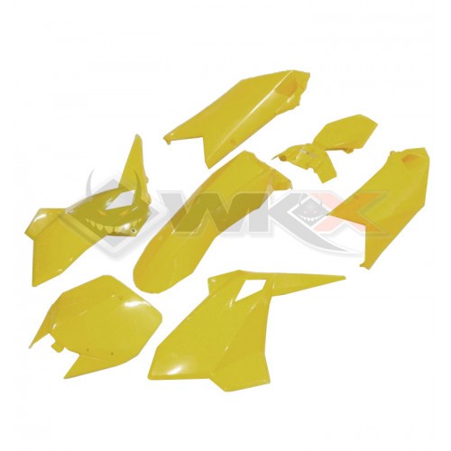 Piece Kit plastique YCF BIGY JAUNE de Pit Bike et Dirt Bike