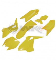 Piece Kit plastique YCF BIGY JAUNE de Pit Bike et Dirt Bike