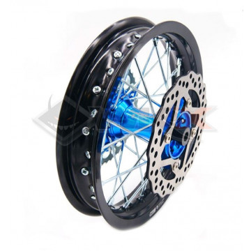 Jante arrière aluminium YCF 12' BLEU